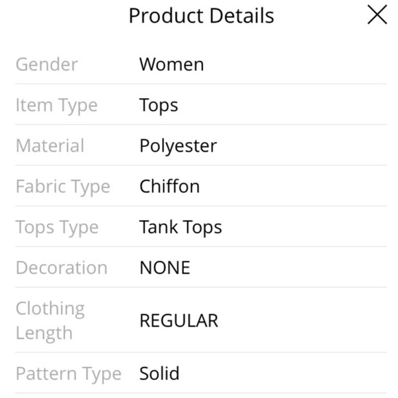 Black Stylish Tank Top. - Picture 3 of 4
